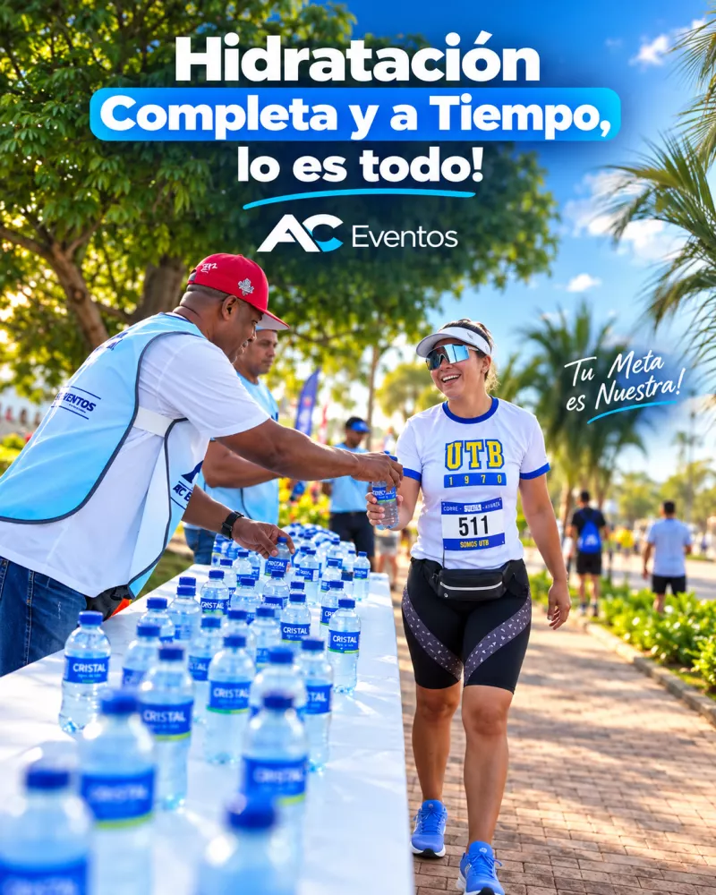 Hidratación a tiempo y completa