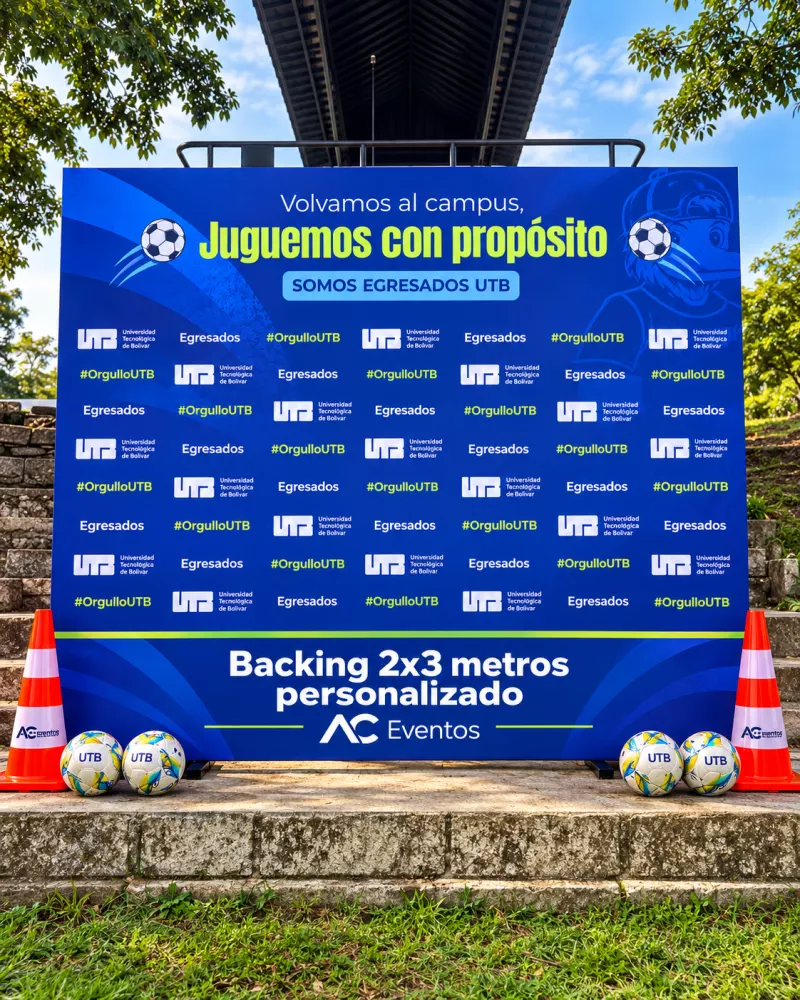 Backing 2 x 3 m