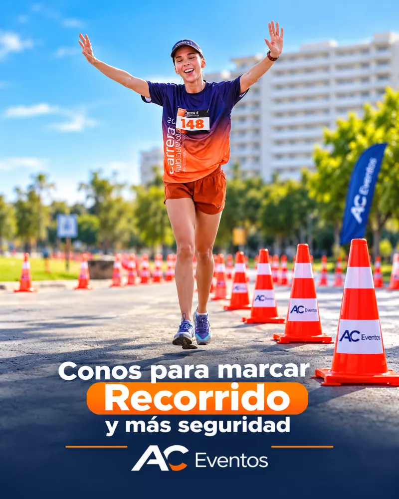 Conos para marcar recorridos
