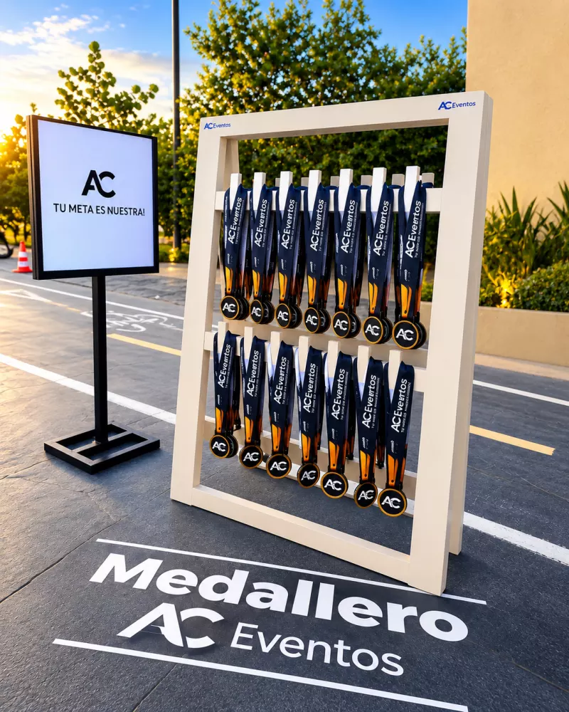 Medallero personalizado